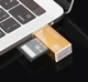 Картридер USB 2.0 4 in 1 MS/microSD/SDHC/T-Flash/M2 кардридер Card Reader Метал корпус Золотой - изображение 5