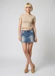 Женская винтажная джинсовая юбка мини No brand DKNY-03-675 42 Синий - изображение 2