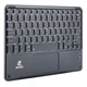 Клавиатура беспроводная JEQANG JB-380 bluetooth charging and lighting touch keyboard Черный - изображение 2
