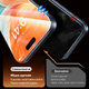 Защитное стекло антишпион на iphone 16 plus / 15 plus / 15 pro max самоклеющееся с олеофобным покрытием на весь экран 9D Shieldy - изображение 2