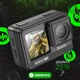 Экшн-Камера Hoco DV102 4K anti-shock Черный - изображение 2