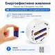 Розумний Wi-Fi датчик диму DYGSM Tuya Smart / Smart Life 85 дБ — сигналізація пожежі з повідомленням на смартфон, WiFi, Білий - изображение 6