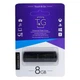 USB флеш-накопичувач T&G 8gb Classic 011 Чорний - зображення 1