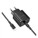 Мережевий Зарядний Пристрій Borofone BA83A 1USB-C/1USB PD/QC 20W+Type-C to Lightning Чорний - зображення 3