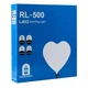 LED Панель RL-500 33cm (Heart Style) Remote Черный - изображение 2