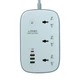 Мережевий Подовжувач LDNIO SCW3451 3 ports/PD/3USB/1QC3.0/1Type-C/WiFi White - зображення 1