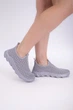Слипоны женские Fashion серые 350968_39 (25 см) - изображение 6