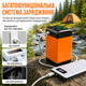 Портативный туристический душ 7500 mAh автономный походный с насосом на аккумуляторе для дачи и туризма - изображение 11