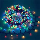 Светодиодная гирлянда, 10 метров, 220V, 480 leds, мультицветная (WLS-QX-DC2164M10) - изображение 4