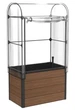 Міні теплиця для рослин Keter Maple Green House коричнева 185 см з матеріалу Evotech (249295) - изображение 3