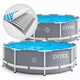 Каркасный бассейн Intex 26712 366x76 см, 6503 л, с фильтр-насосом круглый семейный бассейн для дома, дачи и отдыха - изображение 1