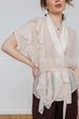 Блуза Вуаль RomMax (12717) колір Бежевий матеріал шифон розмір 44 - изображение 2