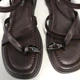Босоніжки жіночі Allshoes 40 25 см коричневі 377 - зображення 2
