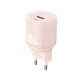 Сетевое зарядное устройство XO L151 30W 1xUSB-A+1xUSB-C Розовый (XO-L151-Pink) - изображение 1