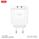 Сетевое зарядное устройство XO L140 Dual C35W 2xUSB-C Белый (XO-L140) - изображение 2
