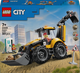 Zestaw klocków LEGO City Żółta koparko-ładowarka 301 element (60480) - obraz 1