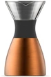 Zestaw do parzenia kawy Asobu Pour Over 1 L z termosem Copper (PO300 COPPER/BLACK) - obraz 1