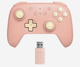 Бездротовий геймпад 8BitDo Ultimate 2C Wireless Pad Peach для PC / Android, Bluetooth / 2.4 GHz / USB-C, Hall Effect, персиковий ( RET00472) - зображення 1