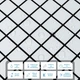Самоклеющаяся алюминиевая плитка Sticker Wall 300х300х3мм Белая мозаика SW-00001775 - изображение 4