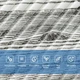 Самоклеющаяся панель 3D Sticker Wall стеновая 500х500х5мм Бамбук Дерево Зебра SW-00002884 - изображение 4