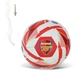 Мяч футбольный ARSENAL FP094 №5, PU 420 грамм, 32 панели, сетка+игла в комплекте - изображение 2