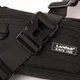 Чоловіча сумка на пояс поліестер LANPAD чорний 19006 black - изображение 5