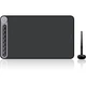 Графический планшет Huion Inspiroy Dial Q620M + перчатка, Black/Grey - изображение 6