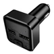 Автомобильный FM-трансмиттер BOROFONE BC63 Selecto car BT5.4 FM transmitter 3A Black (6941991126185) - изображение 5