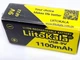 Аккумулятор Крона 9V Liitokala USB TYPE-C 1100 mah 9 Вольт 6F22 Li-Ion литий-ионная с платой защиты Желтый - изображение 8