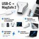 Адаптер живлення Type-C на MagSafe 2 для Apple MacBook 78206 - изображение 5