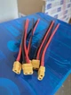 Силіконовий кабель 12AWG 20 см XT60 Amass Female (мама) - зображення 7