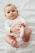 Боди на запах для девочки H&M 1265646 056 см (1-2 months) Комбинированный - изображение 3