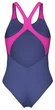 Купальник закрытый для женщин Arena SPIDER WEB SWIMSUIT V BACK розовый 40 (007988-890) - изображение 4