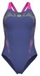 Купальник закрытый для женщин Arena SPIDER WEB SWIMSUIT V BACK розовый 40 (007988-890) - изображение 1