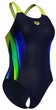 Купальник закритий для жінок Arena BREATH SWIMSUIT V BACK LB Чорний 36 (008330-760-36) - зображення 2