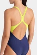 Купальник закритий для жінок Arena BREATH SWIMSUIT V BACK LB Чорний 36 (008330-760-36) - зображення 9