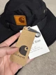 Панама Carhartt черного цвета, универсальный размер (обхват головы 56–60 см) - изображение 3