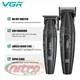 Комплект VGR 2 в 1 V-640 S2 BLACK аккумуляторная машинка для стрижки (clipper) и триммер - изображение 3