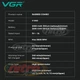 Комплект VGR 2 в 1 V-640 S2 BLACK аккумуляторная машинка для стрижки (clipper) и триммер - изображение 7
