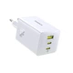 Сетевое зарядное устройство Baseus EnerFill FE11 Fast Charger 2Type-C+USB 100W P10182102213-00 White - изображение 1