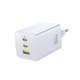 Сетевое зарядное устройство Baseus EnerFill FE11 Fast Charger 2Type-C+USB 100W P10182102213-00 White - изображение 3