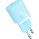 Сетевое зарядное устройство Baseus GaN5 Mini Fast Charger 1Type-C 30W+ Cable Type-C to Type-C 100W 1m P10110902313-00 Blue - изображение 5