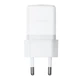 Мережевий зарядний пристрій Baseus Palm Fast Charger Type-C 20W with Cable Type-C to Lightning E0116400 White - зображення 1