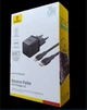 Сетевое зарядное устройство Baseus Palm Fast Charger Type-C 20W with Cable Type-C to Lightning E0116401 Black - изображение 7