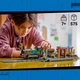 Zestaw klocków LEGO City Retro pociąg z lokomotywą parową 575 elementów (60511) - obraz 3