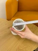 Ваза для цветов и декора глиняная (керамическая) Кристал 20 см Бежевый - изображение 10