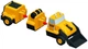Zestaw zabawek magnetycznych MalBlo Magnetic Pojazdy Budowlane MAL 0315 (755828603154) - obraz 3