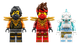 Конструктор LEGO Ninjago Комбіновані транспортні засоби Кая та Коула 394 деталі (71864) - зображення 8