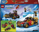 Конструктор LEGO Ninjago Комбіновані транспортні засоби Кая та Коула 394 деталі (71864) - зображення 9