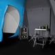 Намет кемпінговий NILS CAMP NC6031 HIGLAND сіро-блакитний - зображення 13